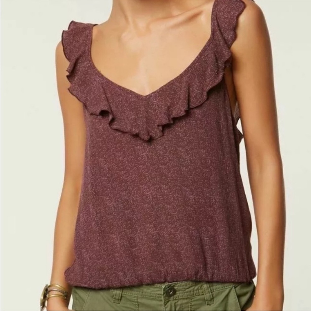 NWT O’Neil Geneva Ruffle Tank - Picture 5 of 6
